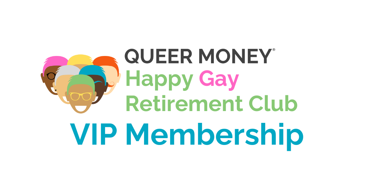 Happy Gay Retirement Club Membership - 1 year membership